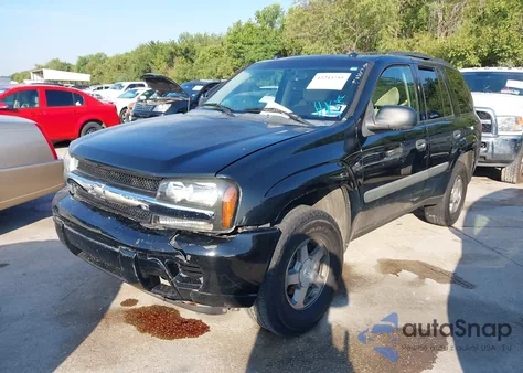 2005 Chevrolet Trailblazer Ls z USA, uszkodzony, nr VIN 1GNDS13SX52176409